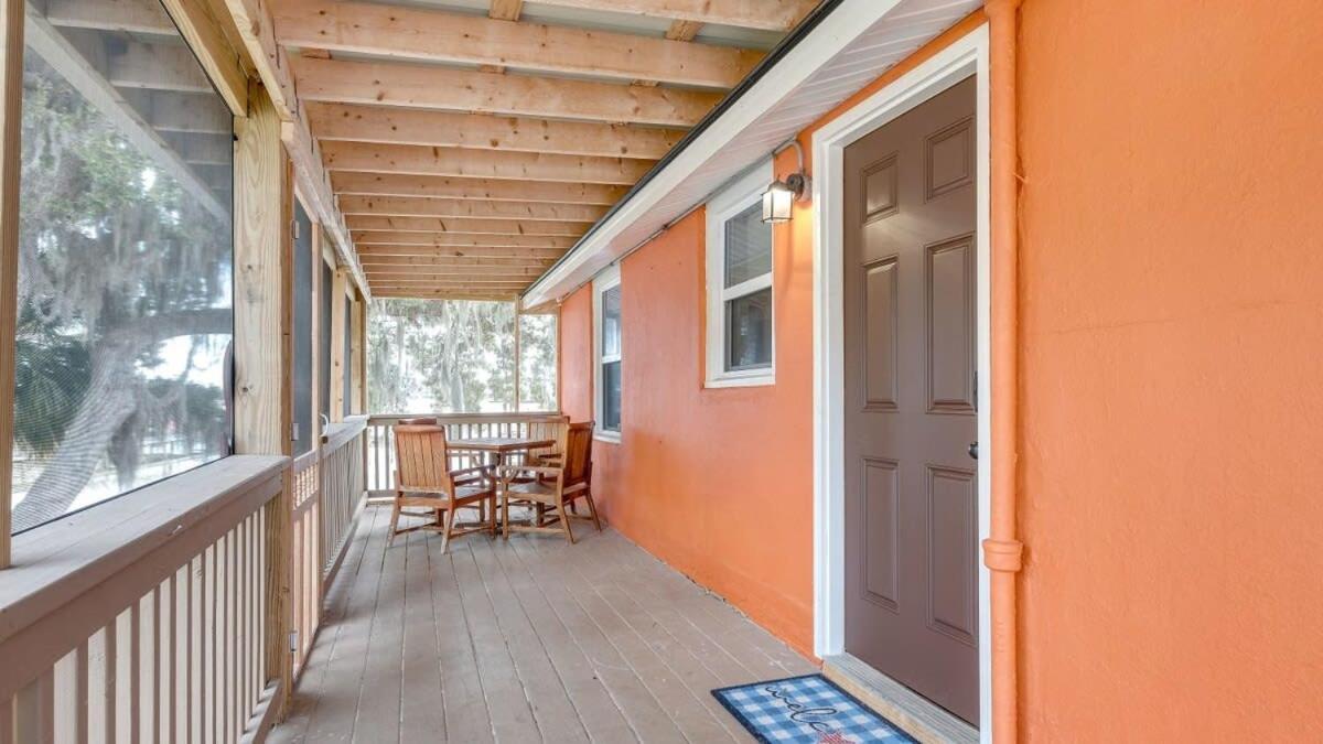 Retro Rainbow At Herb River-Orange Oasis #2-Upstairs Savannah Exterior photo